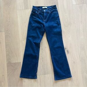 Levi's 512™ PS BOOTCUT Dark Blue Flare Jeans size 6